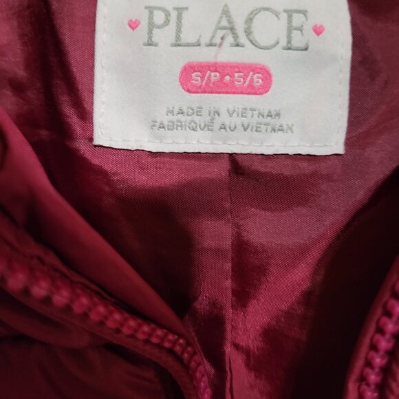 Place -Little Girls quilted jacket size 5 - Picture 4 of 6